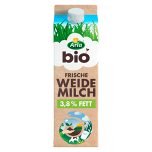 Arla Bio Frische Weidemilch 3,8% 1l